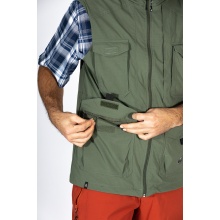 Maul Vest Grün II - classic, water-repellent, breathable - olive green Men - Oversize -